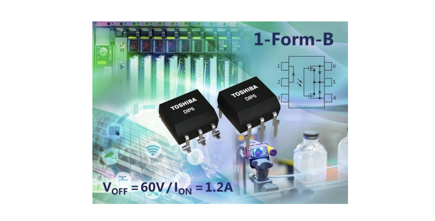 LATEST 1-FORM-B PHOTORELAY FROM TOSHIBA OFFERS 1.2A ON-STATE CURRENT RATING